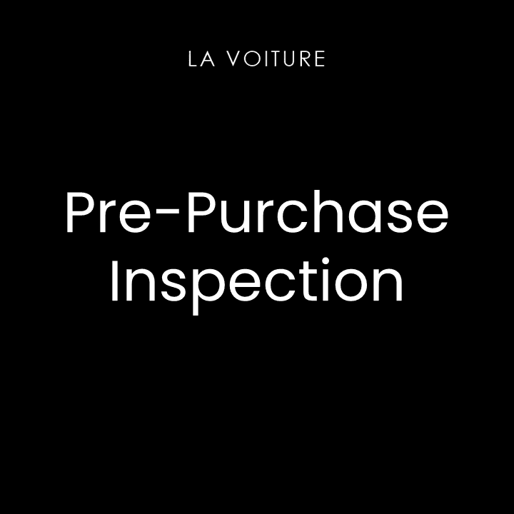 Pre-Purchase Inspection